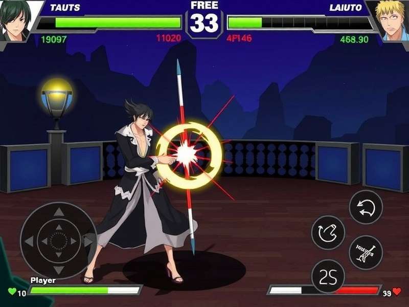 Intense Battle in Bleach Fierce Fighters Bleach Fierce Fighters Gameplay Screenshot